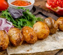 Картофель с курдюком