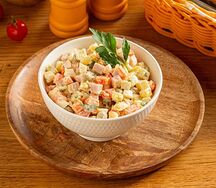 Оливье с курицей