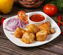 Шашлык из куриной мякоти