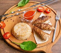 Люля-кебаб из курицы