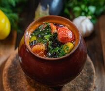 Чанахи в горшочке