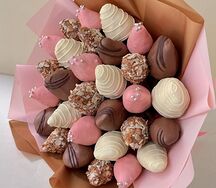 Букет из клубники в шоколаде Очарование