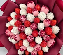 Букет из клубники в шоколаде Чувства без границ