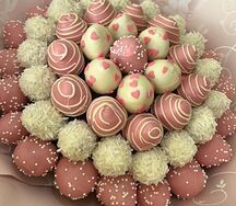 Букет из клубники в шоколаде Лакомка