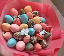 Букет из клубники в шоколаде Школьный