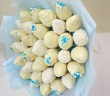 Букет из клубники в шоколаде Ангел