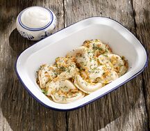 Вареники с картошкой и грибами