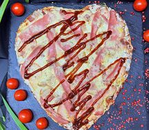 Мяспицца-сердце Карбонара