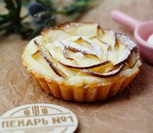 Пай творожный с яблоками