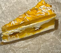 Чизкейк Манго-маракуйя