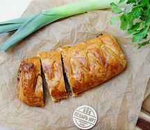 Слоеный мясной пирог