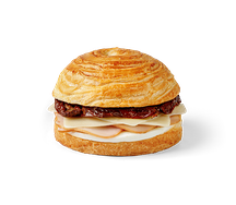 Круассан-ролл с индейкой и вяленым томатом