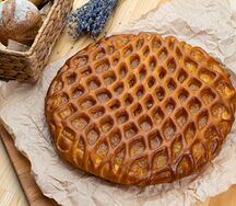 Пирог с лимоном целый