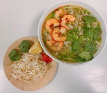 Суп Фо том Pho tom
