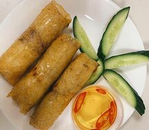 Жареный нэм с курицей Nem ga