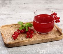 Морс домашний со смородиной и мятой
