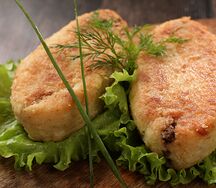 Зраза картофельная с грибами