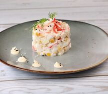 Салат Крабовый с рисом