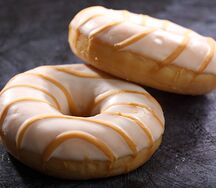 Донат карамельный