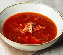 Борщ с говядиной