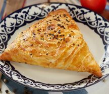 Самса слоеная с говядиной