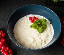 Рисовая каша на молоке