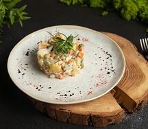 Оливье с курицей