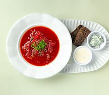 Борщ с говядиной