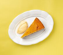 Пирог с рикоттой и лимонным кремом