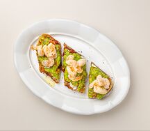 С креветками и гуакамоле