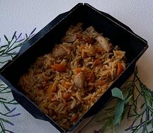 Плов с курицей