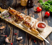 Шашлык из куриного филе