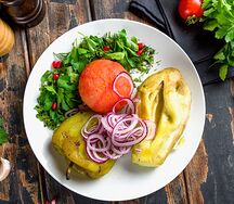 Овощи на углях