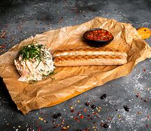 Колбаски гриль из мяса кабана