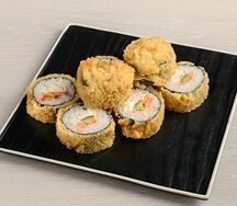 Горячий калифорния с крабом