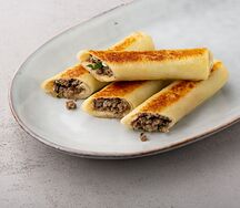 Блины с мясом