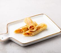 Блины с яблоками