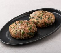 Котлеты из индейки с овощами шоковой заморозки
