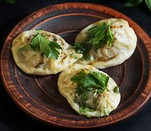 Манты с бараниной
