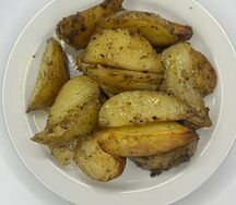 Картофель молодой печёный