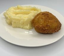 Котлета по-киевски мини с гарниром на выбор