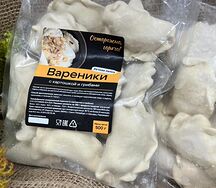 Вареники с картофелем и грибами