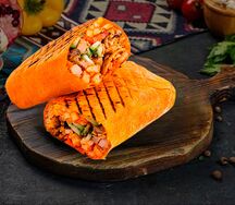 Шаурма в сырном лаваше