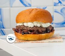 Френч блю бургер