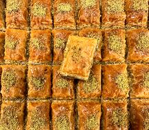 Пахлава с фисташками 