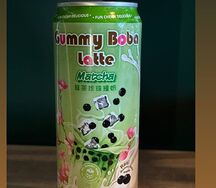 Холодный кофе с матчей и тапиокой