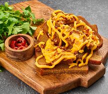 Гренки с сыром