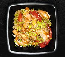 Вок Эби с рисом и креветкой