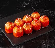 Запеченный ролл с крабом