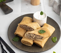 Блинчики с мясом